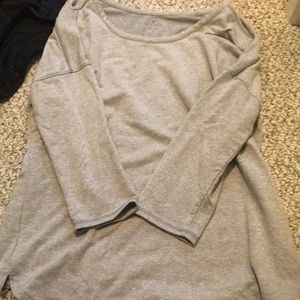 Athleta grey sweater